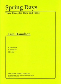 Spring Days by Hamilton Iain for Flute and Piano