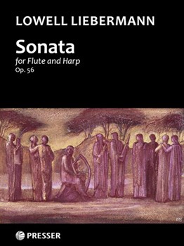 Sonata by Liebermann Lowell for Flute and Harp