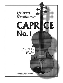 Caprice #1 by Ranjbaran Behzad for Violin Sol