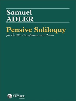 Pensive Soliloquy by Adler Samuel for Alto Saxophone and Piano