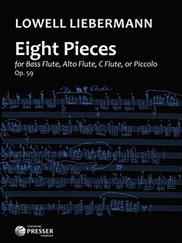 Eight Pieces for Bass Flute or Alto Flute or C Flute or Piccolo (flutes may be mixed at the performe by Liebermann Lowell for