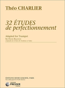 32 Etudes De Perfectionnement by Charlier Theo - Baldwin D - for Trumpet Method