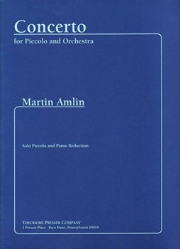Concerto by Amlin Martin for Piccolo and Piano