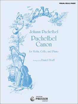 Canon In D by Pachelbel - Dorff Daniel - for Piano Trio