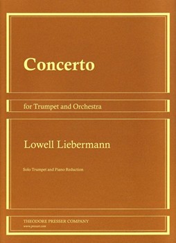 Concerto by Liebermann Lowell for Trumpet and Piano