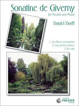 Sonatine De Giverny by Dorff Daniel for Piccolo and Piano