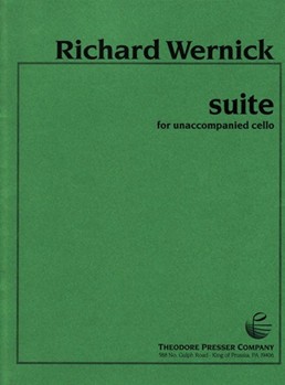 Suite For Unaccompanied Cello by Wernick Richard for Cello Solo