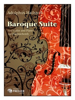 Baroque Suite by Hailstork Adolphus for Violin and Piano