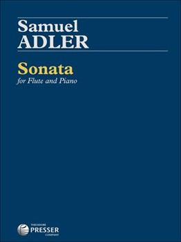 Sonata by Adler Samuel for Flute and Piano