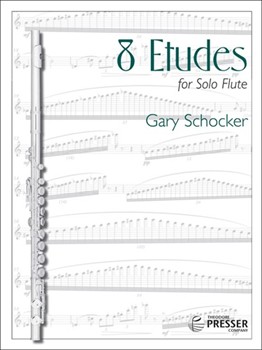 8 Etudes by Schocker Gary for Flute Method