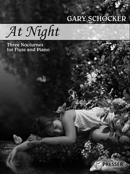 At Night by Schocker Gary for Flute and Piano