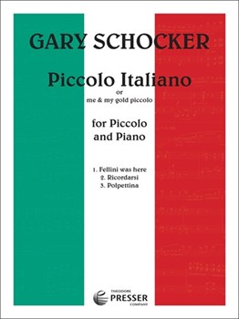 Piccolo Italiano by Schocker Gary for Piccolo and Piano
