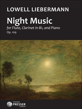 Night Music Opus 109 by Liebermann Lowell for Woodwind Duet