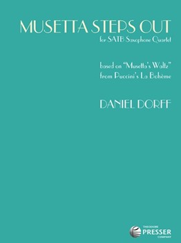 Musetta Steps Out [SATB Sax Quartet] Sax Qrt