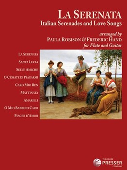 La Serenata by Various - Robison and Hand - for Flute/Gtr