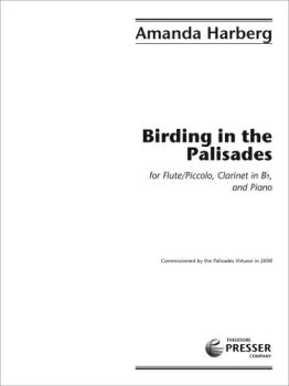 Birding in the Palisades [flute, clarinet, piano] Mixed Ens