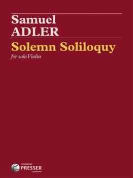 Solemn Soliloquy [violin] Adler