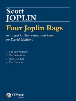 Four Joplin Rags by Joplin - Gilliland David - for Flute Duet