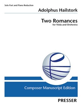 Two Romances by Hailstork Adolphus for
