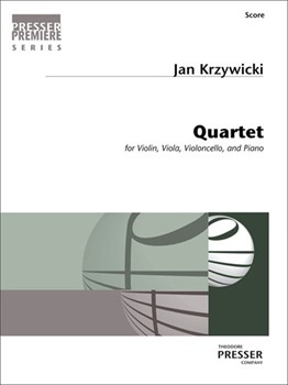 Quartet for Violin Viola Cello and Piano by Krzywicki Jan for