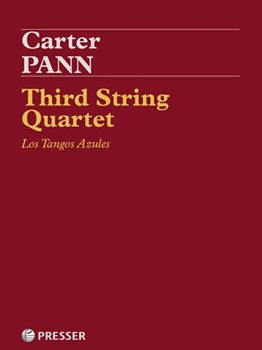 Third String Quartet by Pann Carter for String Quartet