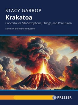 Krakatoa Concerto for Alto Saxophone, Strings, and Percussion