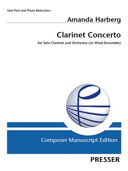 Clarinet Concerto for Solo Clarinet and Orchestra (or Wind Ensemble)