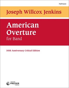 American Overture for Band by Jenkins Joseph Willcox - Jenkins Joseph Will - for Oversized Score