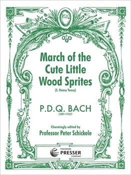 March Of The Cute Little Wood Sprites by Bach P.D.Q. - Schickele Peter - for Concert Band
