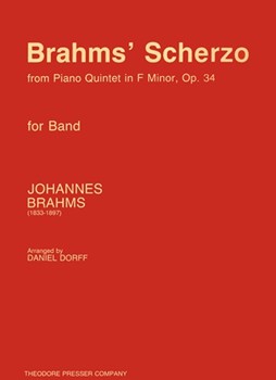 Brahms' Scherzo by Brahms Johannes - Dorff Daniel - for Concert Band