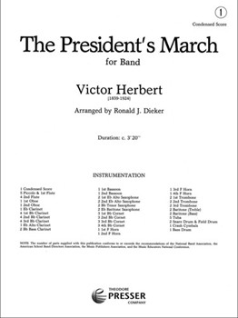 The President's March by Herbert Victor - Dieker Ronald J. - for