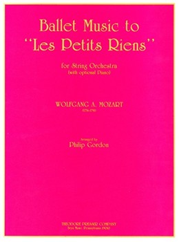 Ballet Music To Les Petits Riens by Mozart Wolfgang Amadeus - Gordon Philip - for SO Set B