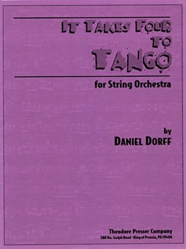 It Takes Four To Tango by Dorff Daniel for String Orchestra