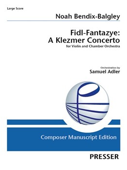 Fidl - Fantazye: A Klezmer Concerto