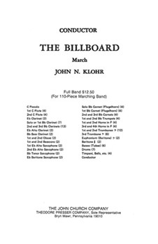 Billboard by Klohr John N for Full Score