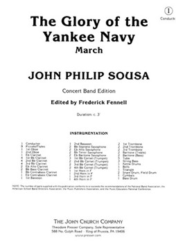 Glory Of The Yankee Navy by Sousa John Philip - Fennell Frederick - for Concert March