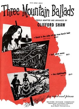 He's Gone Away by Anonymous - Shaw Clifford - for Medium Voice