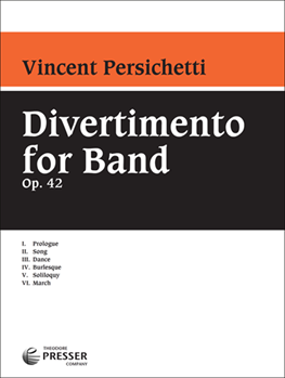 Divertimento for Band [concert band] Persichetti Conc Band