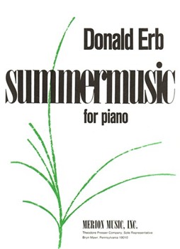 Summermusic For Piano by Erb Donald for