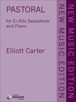 Pastoral For Eb Alto Saxophone and Piano by Carter Elliott for