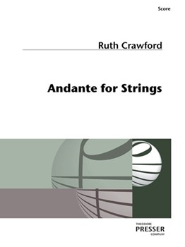 Andante for Strings by Crawford Ruth for