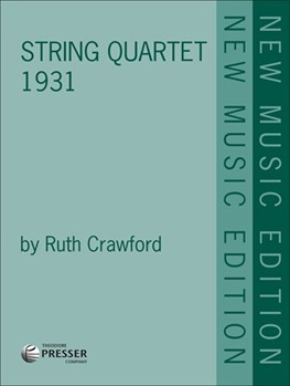 String Quartet 1931 Study Score by Seeger Ruth Crawford for