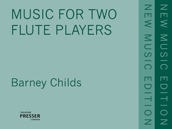 Music for 2 Flute Players by Childs Barney for