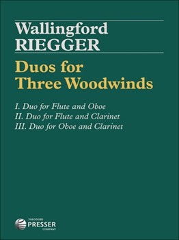 Duos for 3 Woodwinds by Riegger Wallingford for