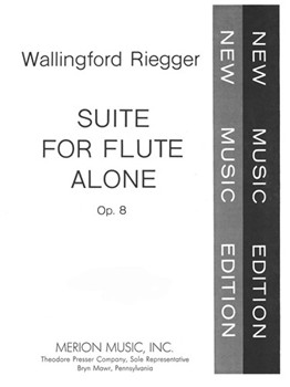 Suite for Flute Alone by Riegger Wallingford for