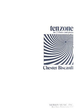 Tenzone For 2 Flutes and Piano by Biscardi Chester for