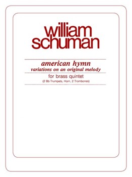 American Hymn by Schuman W for Brass Quintet