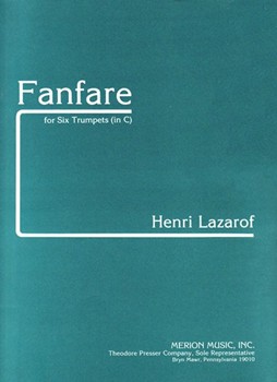 Fanfare For Six Trumpets(In C) by Lazarof Henri for