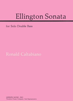 Ellington Sonata For Solo Double Bass by Caltabiano Ronald for