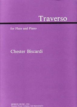 Traverso For Flute and Piano by Biscardi Chester for